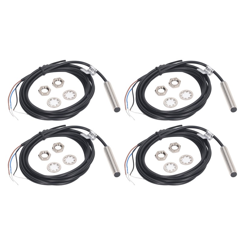 4 Set Proximity Switch 8mm Dia Inductive Proximity Sensor Switch