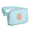 Gitus Belt Bag Fanny Pack Crossbody Bags with Initial Letter