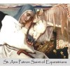 Homemade Saint Ann Patron Of Equestrians, Protection for Horse and