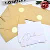 HENGBIRD Pack of 20 Thank You Cards with 20 Kraft