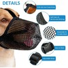 HTRTRR Muzzle for Dogs, Muzzles for Dogs with Mesh, Applicable