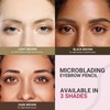 Microblading Eyebrow Pencil - Eyebrow Pencil with 3 Pointed Applicator