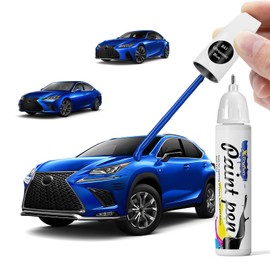 XTryfun 8X1 Ultrasonic Blue Touch Up Paint Compatible with Lexus, DIY Car Paint Scratch Repair, Quick & Easy Fix Automotive Scratch Repair for NX/UX/ES/IS/LC/RC