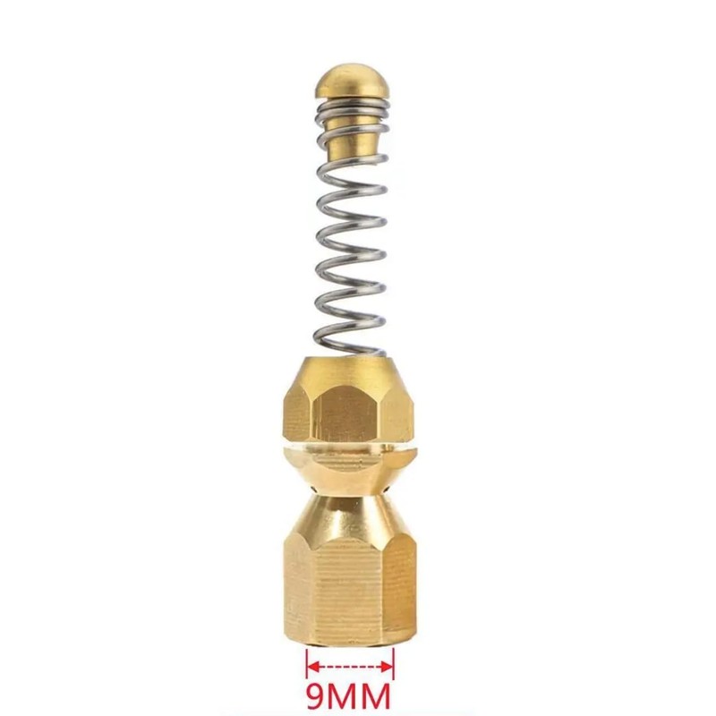 M&M Smartek High Pressure Nozzle for Pipe Cleaning - Stainless