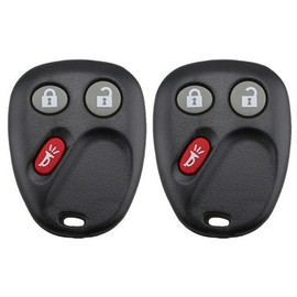2x New Replacement Keyless Entry Remote Key Fob Compatible With & Fits For Buick Chevy GMC MYT3X6898B