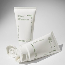 Innisfree [이니스프리]올리브 비타민 E 리얼 클렌징폼 [Innisfree] Olive Vitamin E Real Cleansing Foam