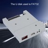 SFR1M44‑U100 3.5in 1.44MB USB SSD Floppy Drive Emulator Plug and