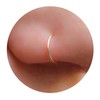 Gold Nose Ring - Tiny Thin 20 Gauge 7mm Nose