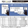 CTK8052 Signs Square Emergency Button Horizontal Mini Plate Signs 5.5