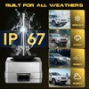 EASY EAGLE D3S HID Xenon Headlight Bulbs Fit for Jeep