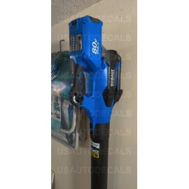 Kobalt 80v 80 volt Leaf Blower Wall Mount Hanger fits KHB 2580-06 or or  6380-06