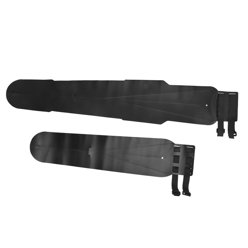 2pcs Bicycle Fenders PP Waterproof Rollable Bike Front Rear Mudguard