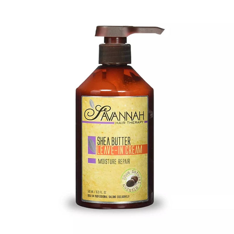 Savannah Hair Therapy Shea Butter Leave-In Cream & Treatment Masque