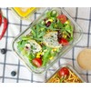 [8-Pack,30 oz]Glass Meal Prep Containers,MCIRCO Glass Food Storage Containers,Airtight lunch