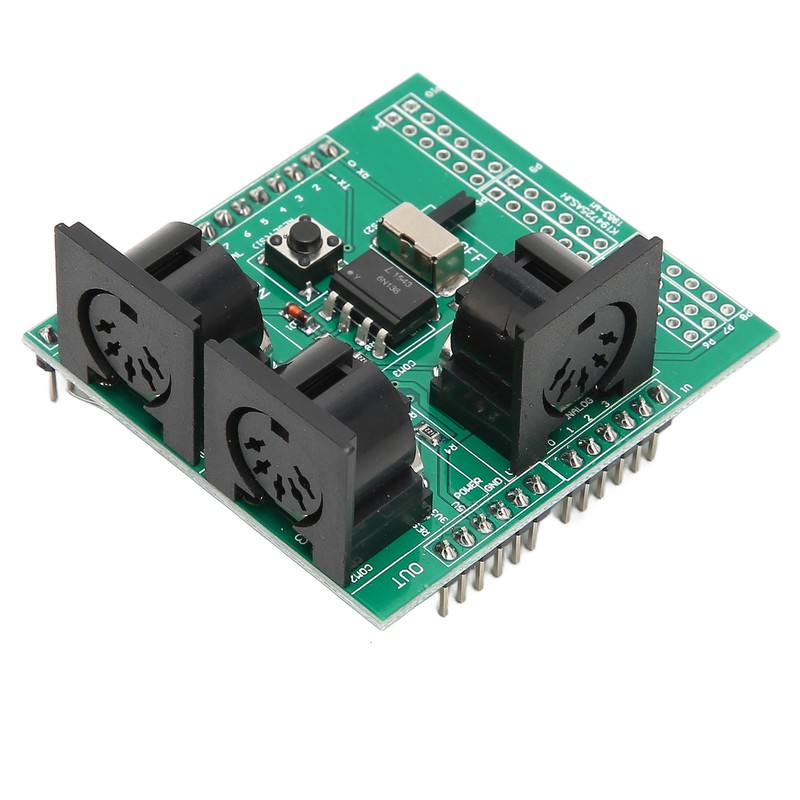MIDI Adapter Board Serial to MIDI Module 24Pin RUN PGM