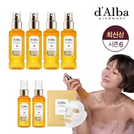 Dalba 달바 최신상 화이트트러플 엑소 세럼 6통+리프팅마스크팩 Dalba Latest White Truffle Exo Serum 6 Bottles + Lifting Mask Pack
