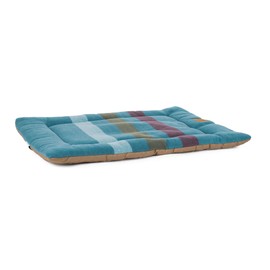 PENDLETON Fleece Comfort Cushion Dog Bed - Cabin Stripe Shale, S