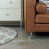 JEREVER Acrylic Furniture Legs Replacement Sofa Feet Cabinet Modern Clear