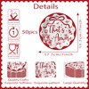 That's Amore Paper Plates, Thats Amore Party Decorations, Red and