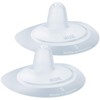 Nuk Nipple Protection for Sensitive Nipples with Protective Case, Transparent,