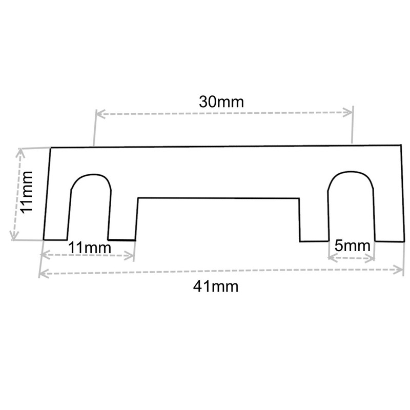 AERZETIX - C42199-10 x strip fuse - 40A - with