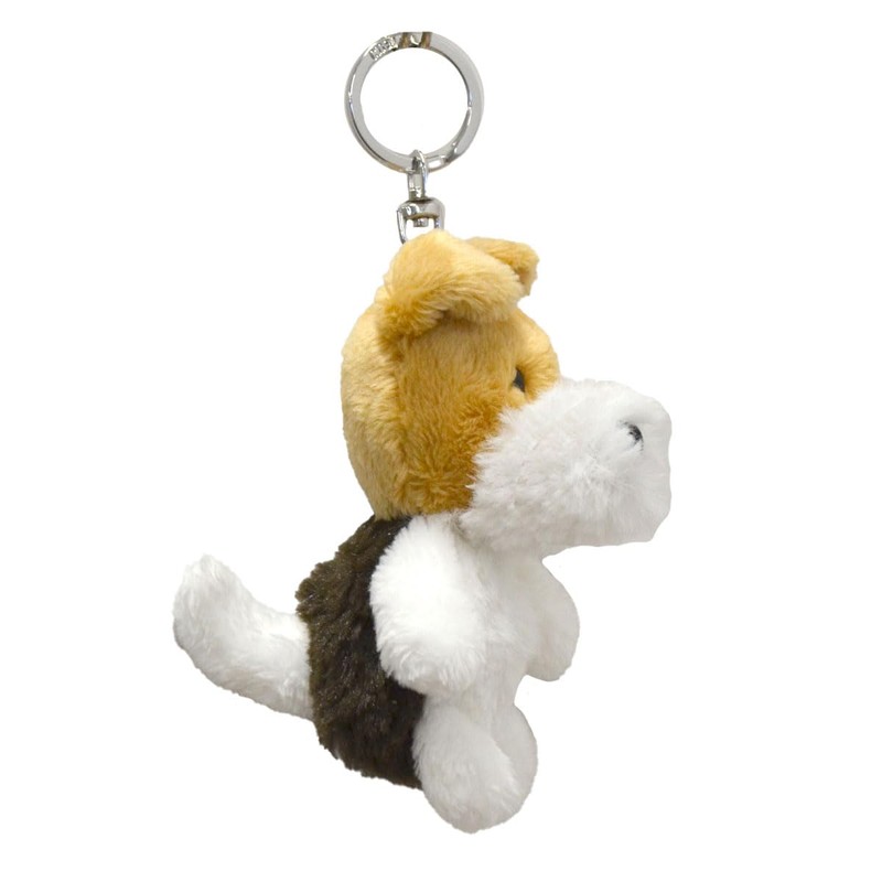 [NICI] Wire Fox Terrier Key Ring Keychain BB Girls Brown