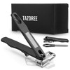 TAZOREE Rotating Nail Clipper Set – Sharp Stainless Steel Precision
