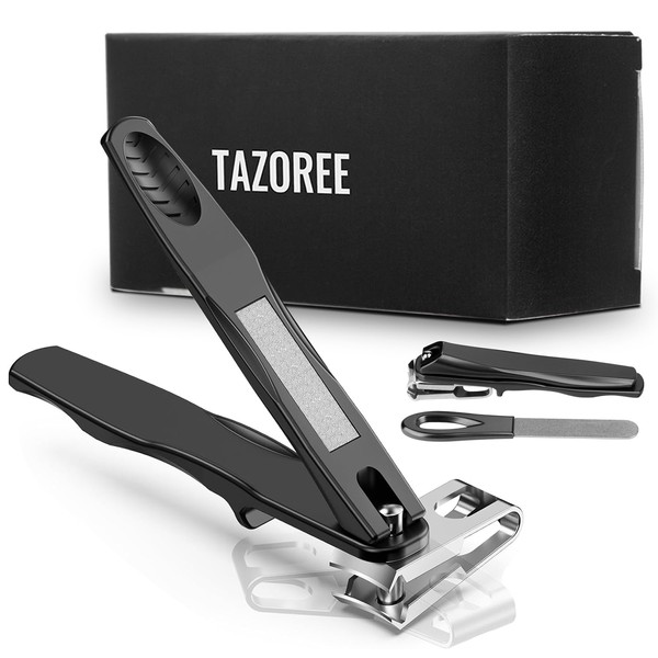 TAZOREE Rotating Nail Clipper Set – Sharp Stainless Steel Precision