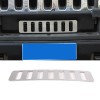 cartiangoUS Chrome Steel Front Bumper Lower Mini Grille Fit For