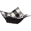 Now Designs Quilted Bowl Cozy, Black Buffalo Check W9 x