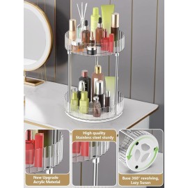 WNYT Makeup Organizer,360° Rotating Makeup Organizer