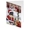Dear Santa Mailbox Christmas Letter Schnauzer Dog Greeting Cards -