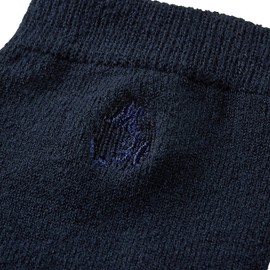 Miki House 30-9608-576 Socks, Crew Length, Logo, Simple, Made in Japan, Boys, Girls, Baby, Kids, Children's Clothes, Graduation Ceremonies, Kindergarten Entrance Ceremonies, Kindergarten Commuting to