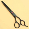 7 Inch Black Hair Thinning Scissors Barber Hair Cutting Scissors Salon