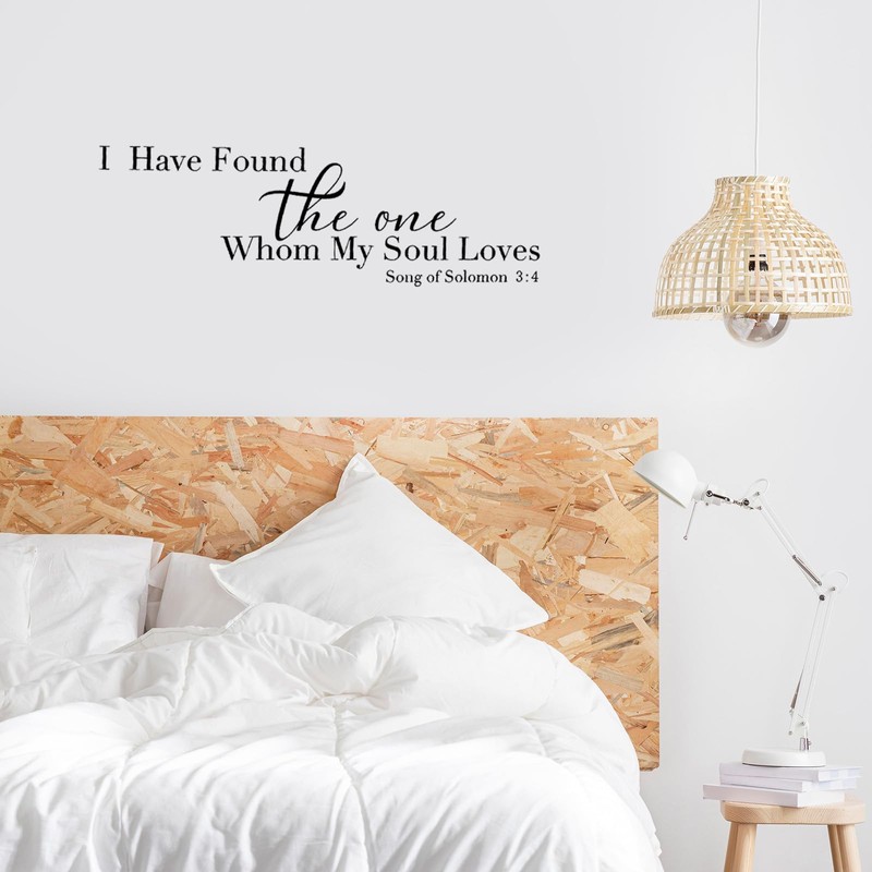 ElevateTech 7 Pcs Bible Verse Wall Stickers, Vinyl Inspirational Quote
