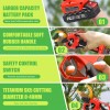 Takuoo Cordless Electric Pruning Shears, Professional Brushless Electric Secateurs E...
