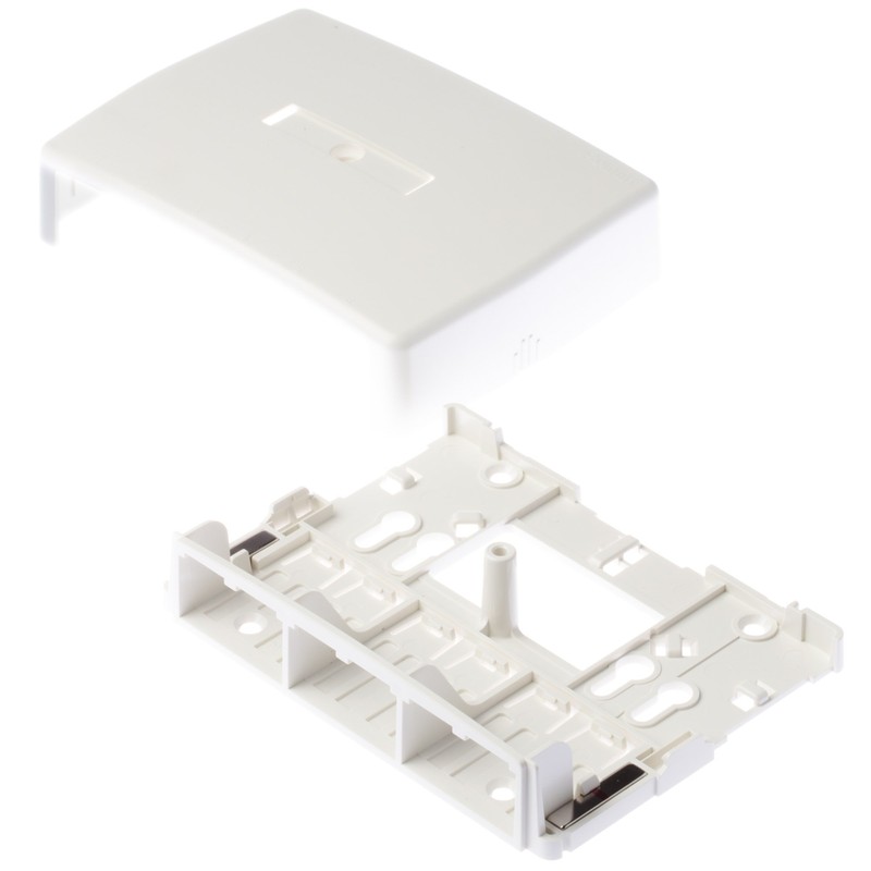 Panduit JOQ60000 Rosette Box, No Shutters, 6 Pieces, White