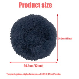 Yinprwi Guinea Pig Beds Hamster Beds Small Pet Cage Accessories Burrowing Pet Bed Thickened and Warm Winter Guinea Pig Beds for Hedgehog, Chinchilla and Small Animals (Gray)