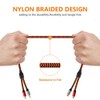 Cable de RCA 4M, LiuTian 2 RCA Machos a 2