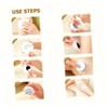 Outanaya 10pcs Moxibustion Blank Patches Stickers Portable Fixators Portable Moxibustion