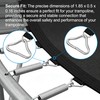 TUESMEILL 40pc Trampoline Triangle Rings,Stainless Steel Triangle V Rings Buckle