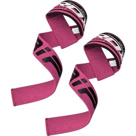 RDX Wrist Strap, Lifting Strap, For Training, Gym, For Beginners to Professionals, Anti-Slip Pads, Both Hands, Men's, Women's, Genuine Japanese Product (Pink)
