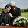 Funeral Wreath Sash, White, Love You for Always