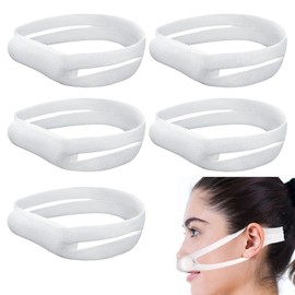 Elastic Nose Bandage 5 Pcs Nasal Dressing Holders External Nose Mesh Wound Bandages Post-Operative Support Supplies