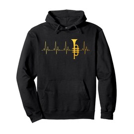Cool Trumpet Design For Men Women Trumpetist Trumpet Player Pullover Hoodie