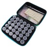 Tiardey 30 Pieces Diamond Painting Storage Box with Tools, Portable
