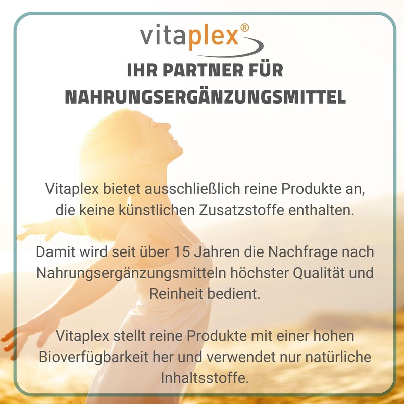 Vitaplex L-Tryptophan High Dose Capsules (400 mg, 90 Tablets) -