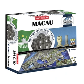 4D Cityscape 4D Macau China Puzzle
