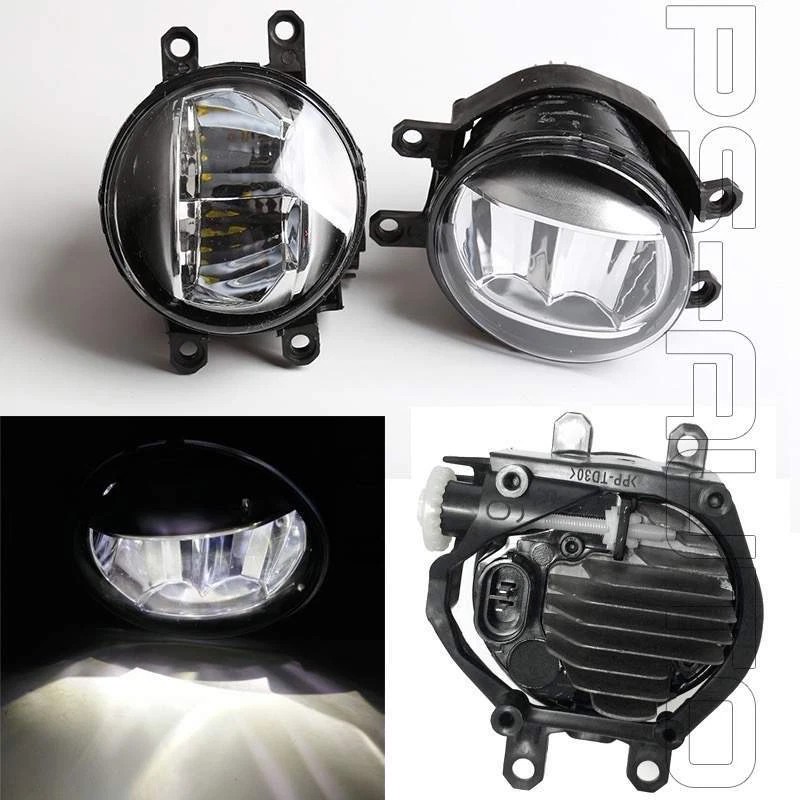 PS-AUTO Fit 2010-2012 Toyota Prius 6000k Built-in LED Fog Light