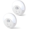 YELKO Plug-in Motion Sensor Night Light with Dusk to Dawn